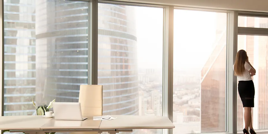 privacy window film for offices